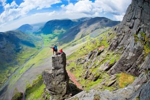 Guiding Trail Magazine on Napes Needle, the Lakes - Photo - Ben Winston