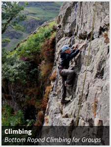 Climbing - Bottom Roped Climbing for Groups