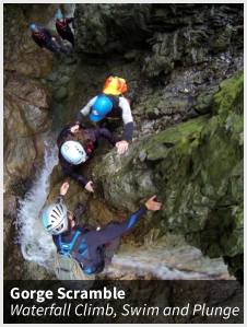 Gorge Scramble - Waterfall Climb,Swim and Plunge