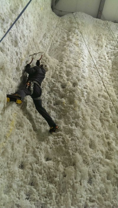 Steep Ice - Coaching at the Ice Factor