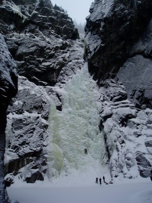 The classic Rjukanfossen