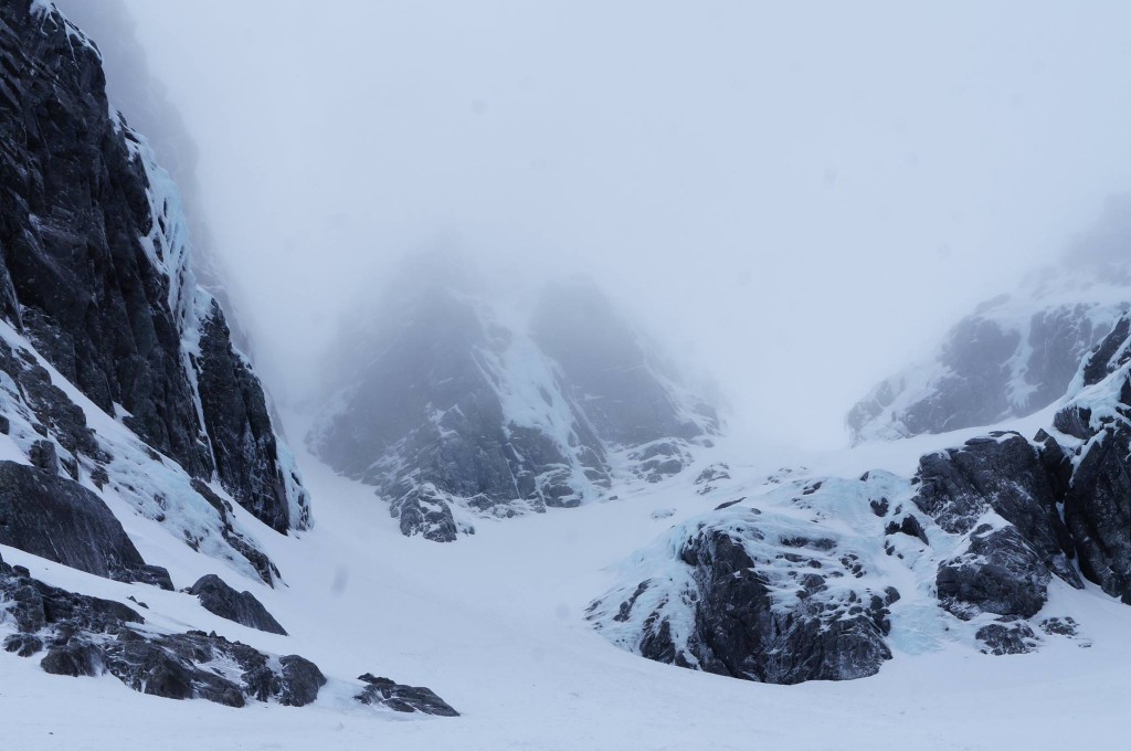 Gardyloo Buttress and Smiths Route yesterday 16/04